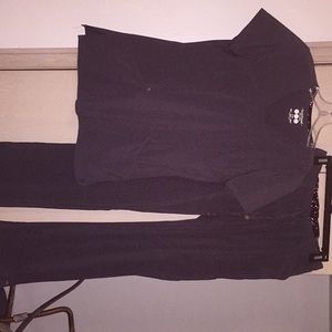 Gray scrubs, 7 tops, 8 pants, bundle deal